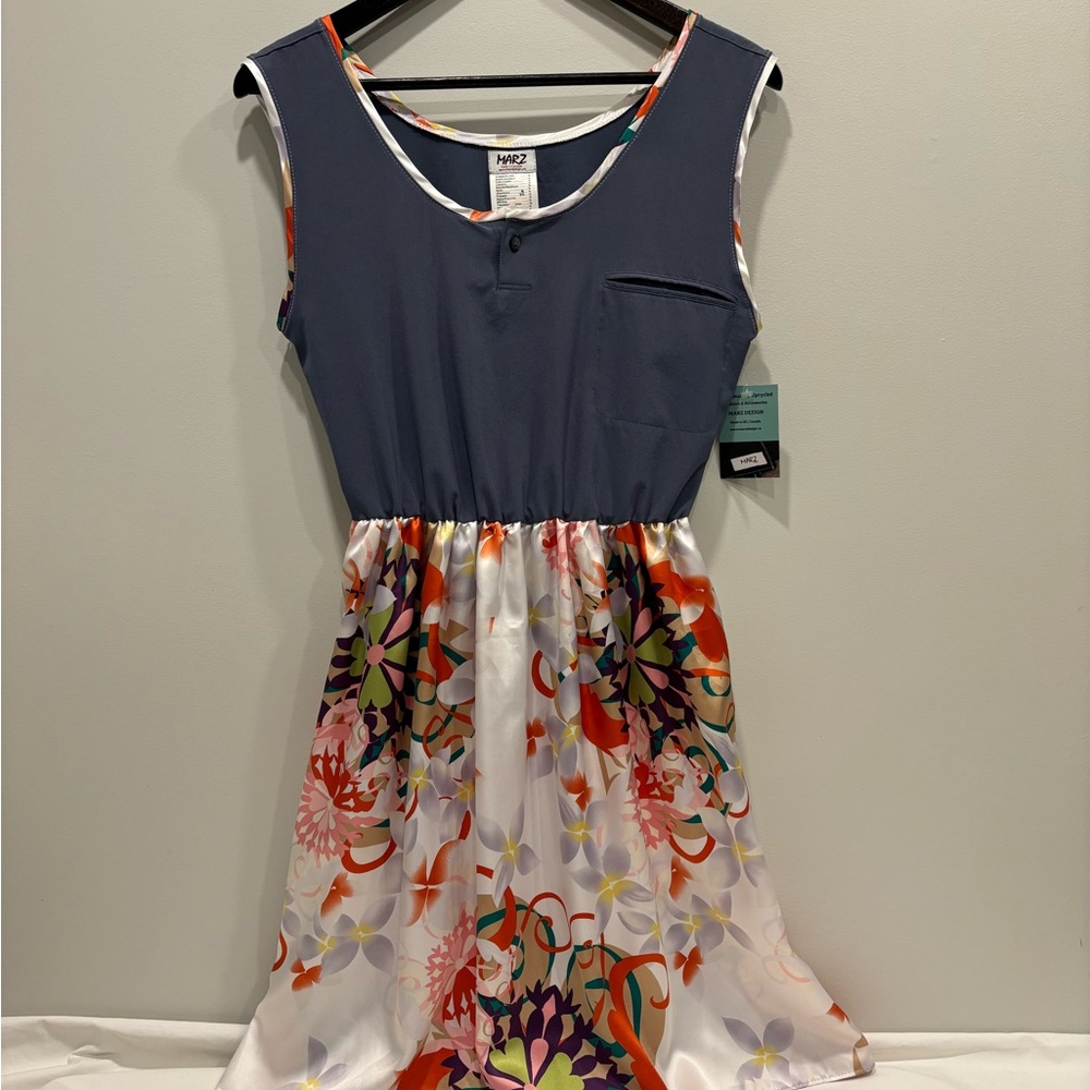 One of a kind upcycled dress